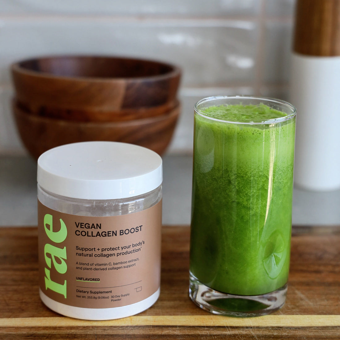 Vegan Collagen Boost Green Juice